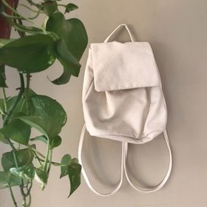 BAGGU canvas mini backpack